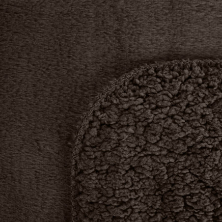 NARZUTA NINA 220 X 240 CM CIEMNOBRĄZOWY - 4