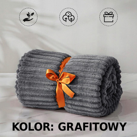 Koc 160x200cm NARZUTA KAPA PLED NA Łóżko Kanapę Lekki 3D Wytłaczany Zielony - 5 Koc 160x200cm NARZUTA KAPA PLED NA Łóżko Kanapę Lekki 3D Wytłaczany Zielony - 5