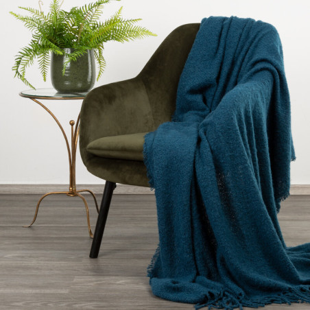 KOC BELA 150 X 180 CM GRANATOWY - 1