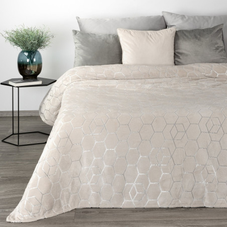 KOC MALIBU 150 X 200 CM KREMOWY - 2