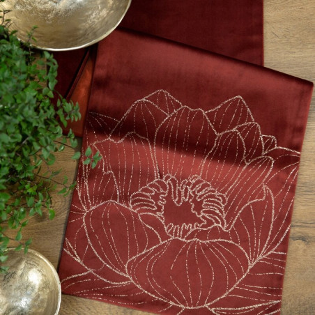 OBRUS BLINK 13 35 X 140 CM CEGLASTY - 7