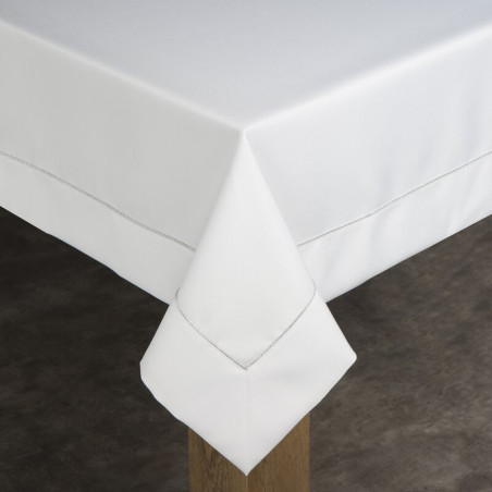 OBRUS MADELE 140 X 180 CM BIAŁY - 1