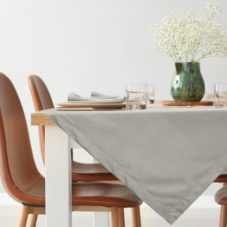 OBRUS MELINDA 85 X 85 CM SREBRNY - 1