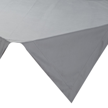 OBRUS MELINDA 85 X 85 CM STALOWY - 3