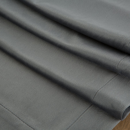 OBRUS MELINDA 40 X 140 CM STALOWY - 5