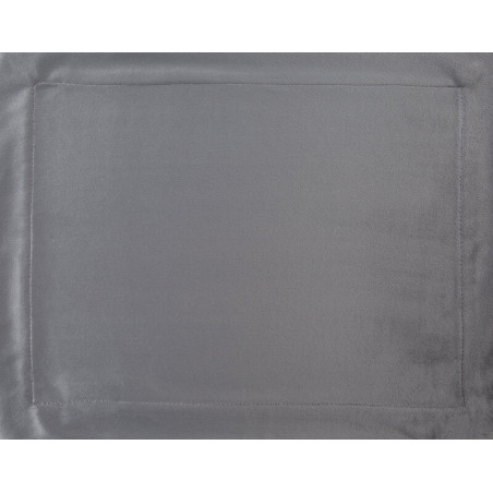 OBRUS MELINDA 30 X 40 CM STALOWY - 2