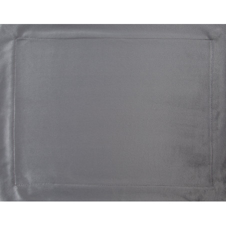 OBRUS MELINDA 30 X 40 CM STALOWY - 3