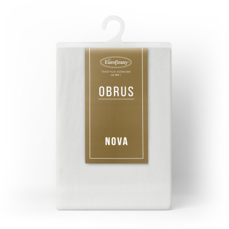 OBRUS MELINDA 140 X 180 CM BIAŁY - 2
