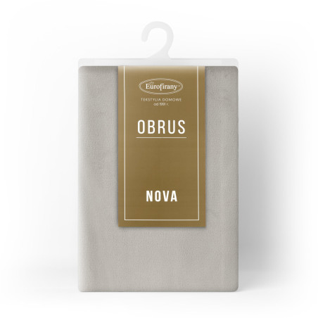 OBRUS MELINDA 140 X 180 CM SREBRNY - 2