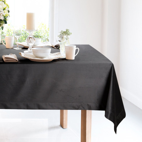 OBRUS MELINDA 140 X 180 CM CZARNY - 7