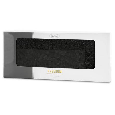 OBRUS JASPER 40 X 140 CM CZARNY - 1