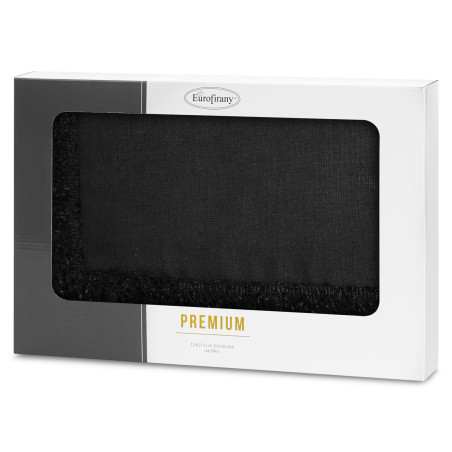 OBRUS JASPER 140 X 220 CM CZARNY - 2