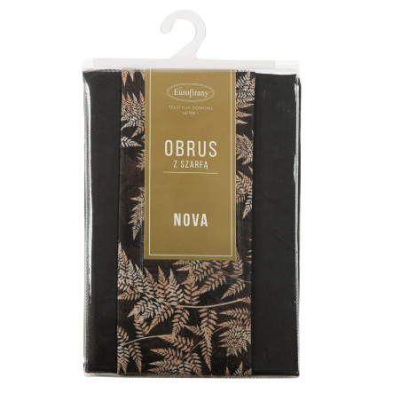 OBRUS ANITA 1 140 X 180 CM CZARNY - 2