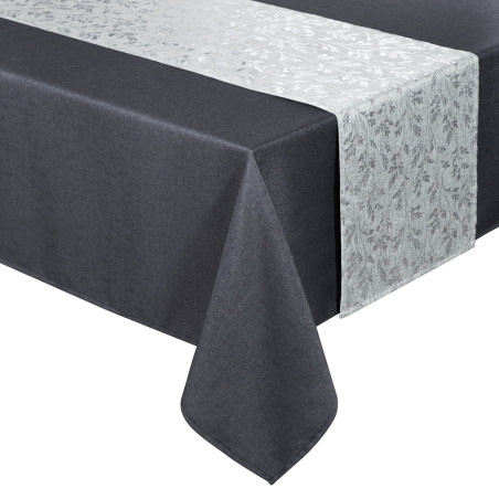 OBRUS ANITA 6 140 X 260 CM STALOWY - 3