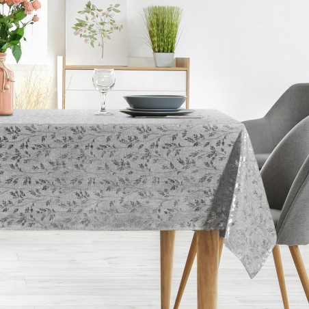 OBRUS SIMONA 140 X 260 CM SREBRNY - 1