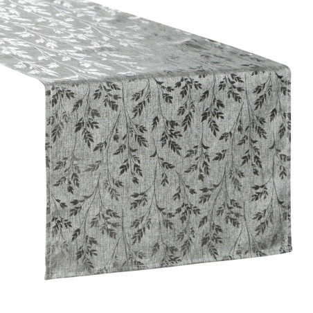 OBRUS SIMONA 40 X 140 CM SREBRNY - 3