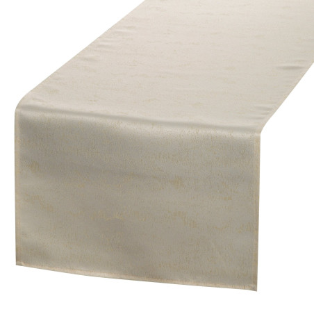 OBRUS SPARKLE 40 X 140 CM KREMOWY - 2