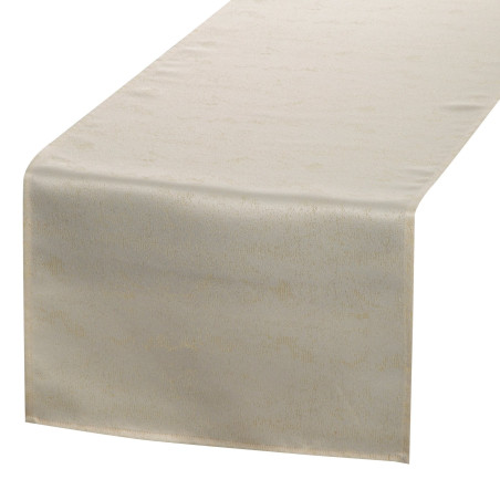 OBRUS SPARKLE 40 X 180 CM KREMOWY - 2