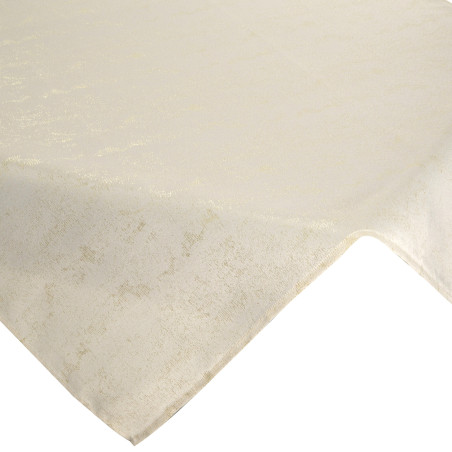 OBRUS SPARKLE 85 X 85 CM KREMOWY - 2