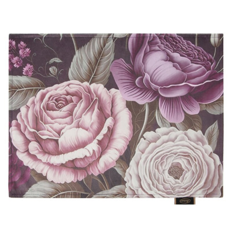 OBRUS VELVET 4 30 X 40 CM PUDROWY - 5