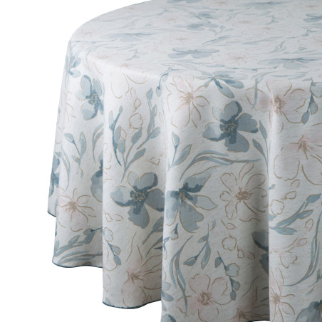 OBRUS INES 10 O 150 CM NATURALNY - 3