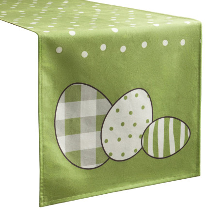 OBRUS WIOSNA 35 X 140 CM ZIELONY - 2