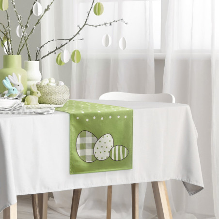 OBRUS WIOSNA 35 X 140 CM ZIELONY - 5