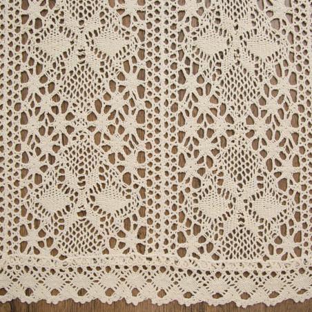 OBRUS MARY 40 X 140 CM JASNOBEŻOWY - 3