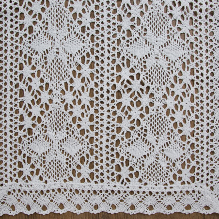 OBRUS MARY 40 X 140 CM BIAŁY - 3