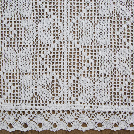 OBRUS MARTHA 40 X 140 CM BIAŁY - 3