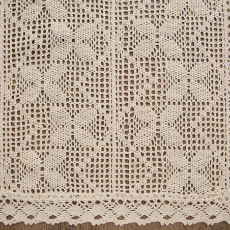 OBRUS MARTHA 40 X 180 CM JASNOBEŻOWY - 3