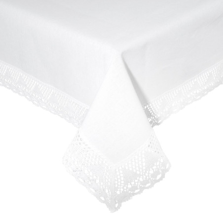 OBRUS NATALY 140 X 220 CM BIAŁY - 2