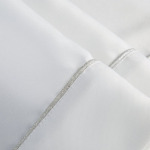 Obrus Madele 140x350cm - Biały - 4 Obrus Madele 140x350cm - Biały - 4