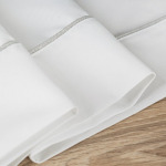 Obrus Madele 140x350cm - Biały - 5 Obrus Madele 140x350cm - Biały - 5