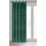 Zasłona Villa 140x250cm - Ciemny Zielony - Przelotki - 2 Zasłona Villa 140x250cm - Ciemny Zielony - Przelotki - 2