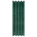 Zasłona Villa 140x250cm - Ciemny Zielony - Przelotki - 3 Zasłona Villa 140x250cm - Ciemny Zielony - Przelotki - 3