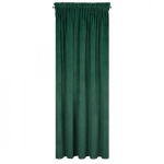 Zasłona Gotowa Villa 140x270cm - Ciemno Zielony - Taśma - 3 Zasłona Gotowa Villa 140x270cm - Ciemno Zielony - Taśma - 3