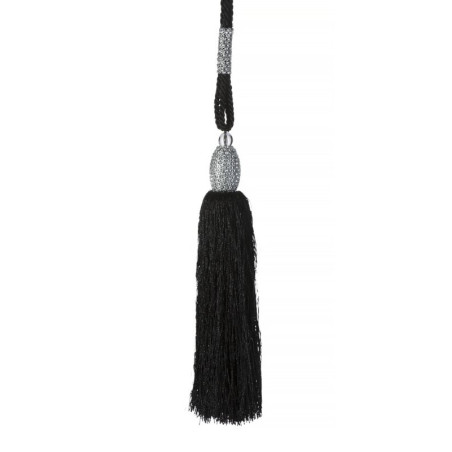 Sznur Dekoracyjny Dł.70Cm - Czarny - 2