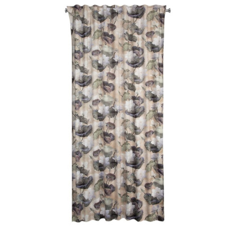 Zasłona Gotowa Lotos Na Taśmie 140x270cm Beżowy - 4
