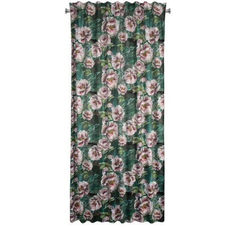 Zasłona Gotowa Palmera Na Taśmie 140x270cm Zielony - 4