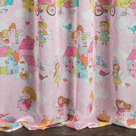 Zasłona Gotowa Polly 140x250cm Różowy - 8
