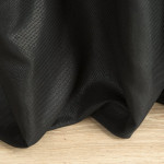 Zasłona Aggie 140x270cm - Czarna - Taśma - 8 Zasłona Aggie 140x270cm - Czarna - Taśma - 8