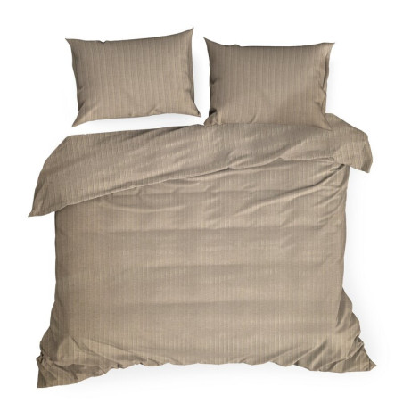Komplet Pościeli Etno 02 160x200cm, 2 szt. 70x80cm Beżowy - 3