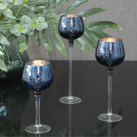 Szkło Dekoracyjne Verre2 9x30cm - Granatowy - 6