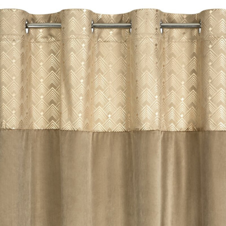 Zasłona Gotowa Elen 140X250Cm Beżowy - Przelotki - 5