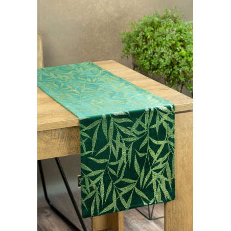Obrus Blink 15 35X140Cm Ciemnozielony - 1