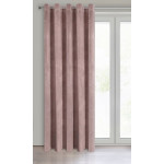 Zasłona Gotowa Villa 140x250cm - Pudrowy - Przelotki - 2 Zasłona Gotowa Villa 140x250cm - Pudrowy - Przelotki - 2