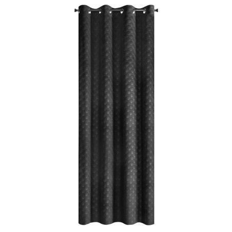 Zasłona Gotowa Julia 140X250Cm Czarny - Przelotki - 3