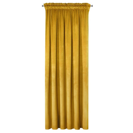 Zasłona Gotowa Rosa 140X270Cm Musztardowy - Taśma - 4