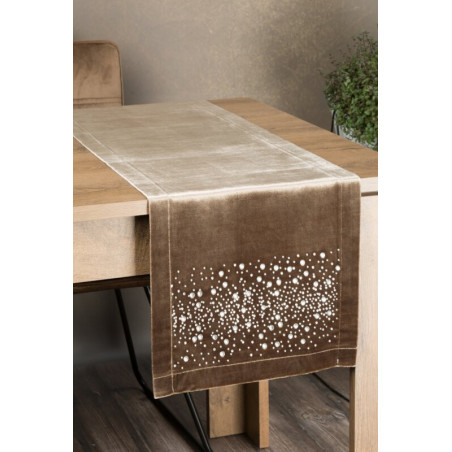 Obrus Royal 2 35X140Cm Ciemnobeżowy - 1